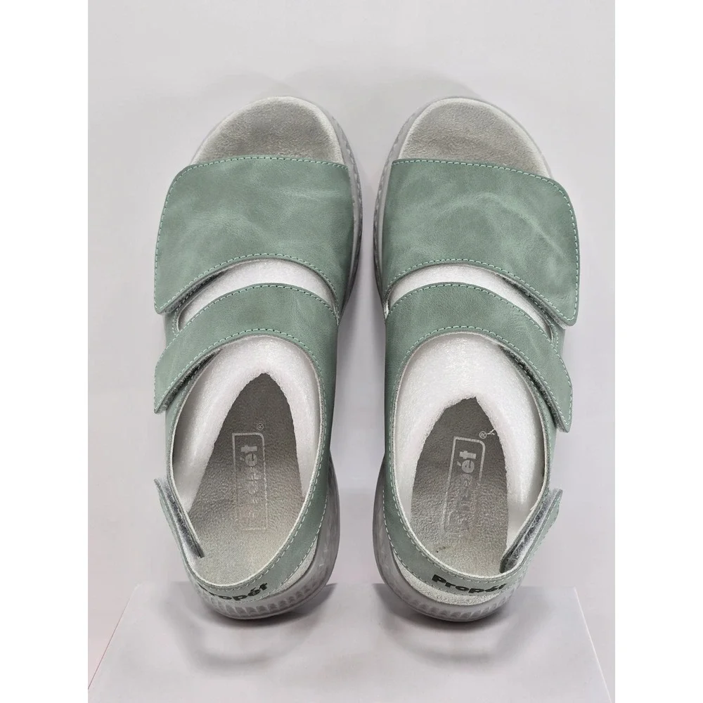 NIB Propet Travelactiv Scottsdale Women's Sandals -‎ Color Lily Pad - Size 6.5 M